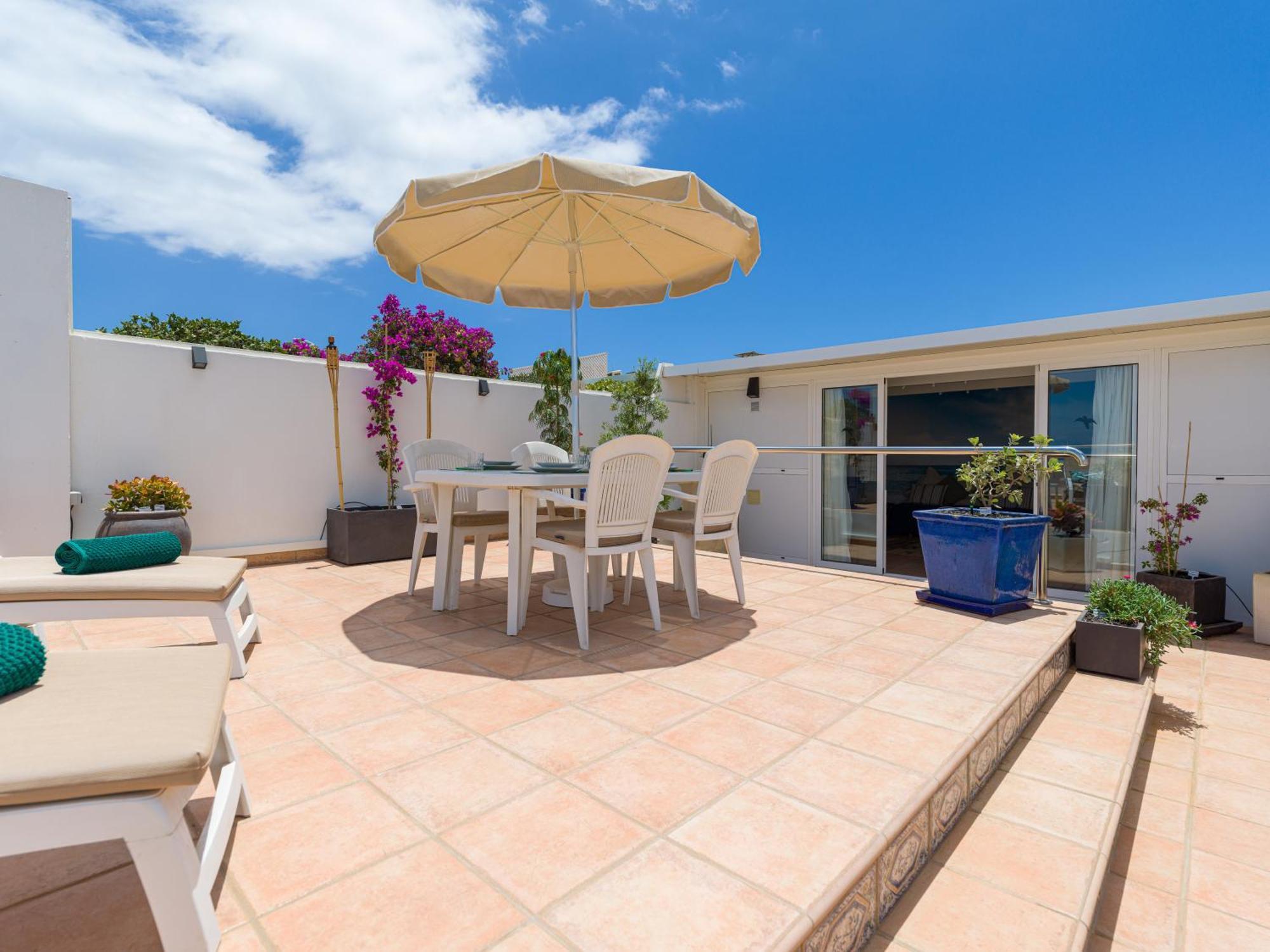 Casa Lex I Ocean & Sunrise Panorama I Steps From Dunes And Beach I Private 50 Sqm Terrace I Pool Маспаломас Екстериор снимка