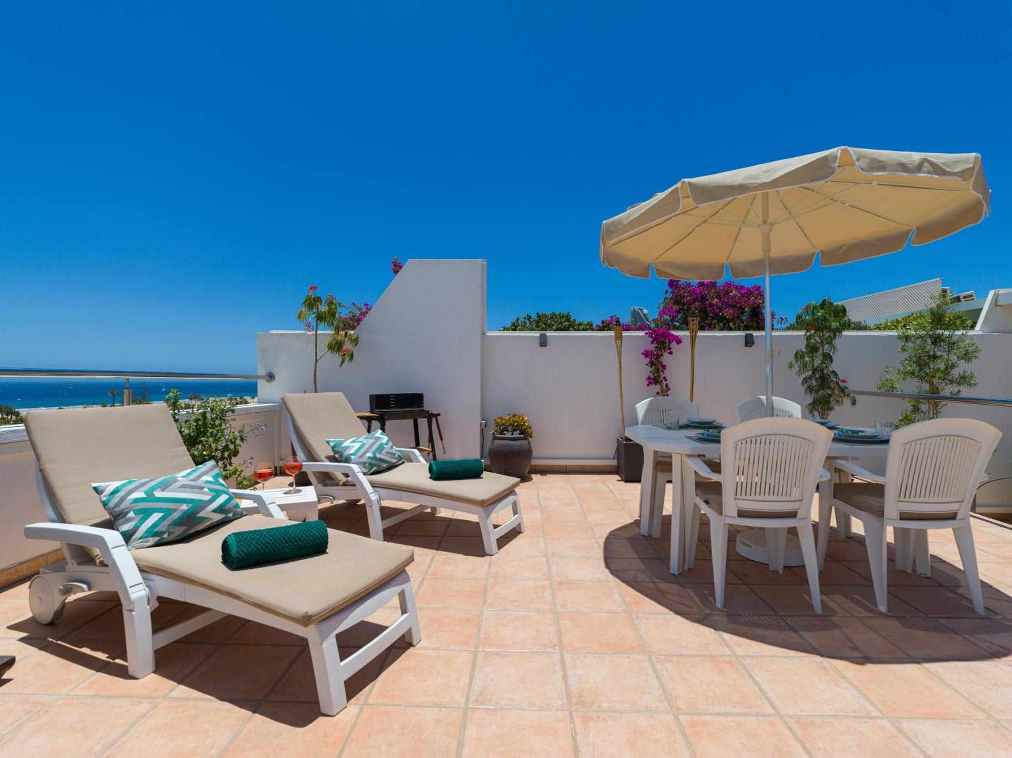 Casa Lex I Ocean & Sunrise Panorama I Steps From Dunes And Beach I Private 50 Sqm Terrace I Pool Маспаломас Екстериор снимка